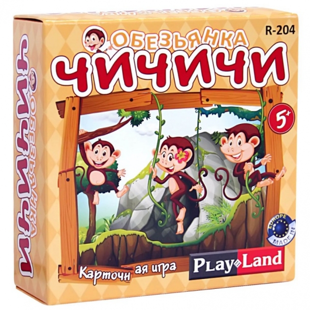 Настольная игра обезьянка чичичи Play Land R-204
