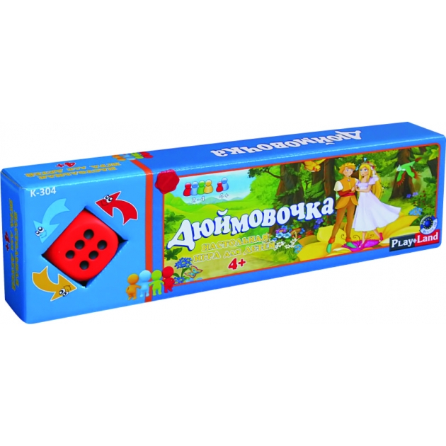 Игра настольная дюймовочка Play Land K-304