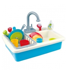 Игровой кухонный набор раковина с сушилкой и посудой playgo play