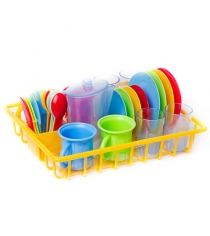 Игровой набор Playgo сушка с посудой 30 предметов Play 3118