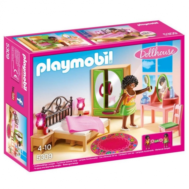 Кукольный дом спальная комната с туалетным столиком Playmobil 5309pm