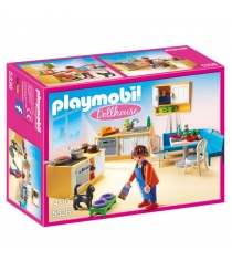Кукольный дом встроенная кухня с зоной отдыха Playmobil 5336pm...