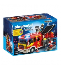 Пожарная служба пожарная машина со светом и звуком Playmobil 5363pm...