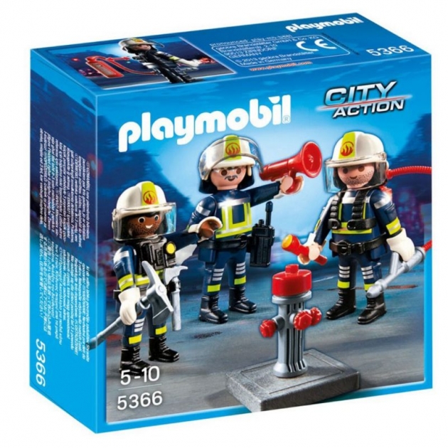 Пожарная служба команда пожарников Playmobil 5366pm