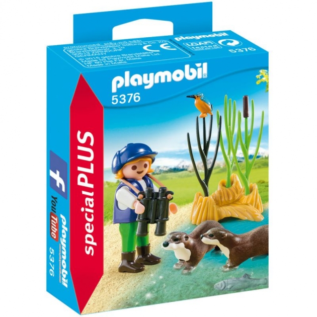 Экстра набор молодой исследователь с выдрами Playmobil 5376pm