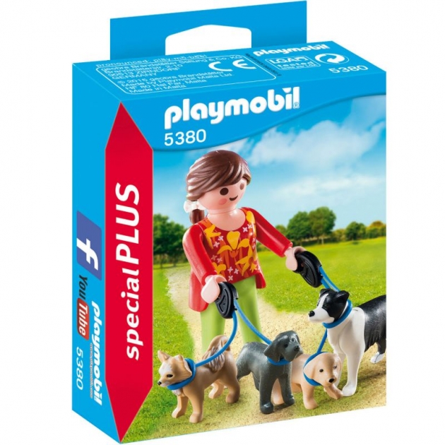 Экстра набор выгул собак Playmobil 5380pm