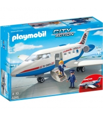 Городской аэропорт пассажирский самолет Playmobil 5395pm...