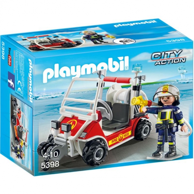Городской аэропорт пожарный квадроцикл Playmobil 5398pm