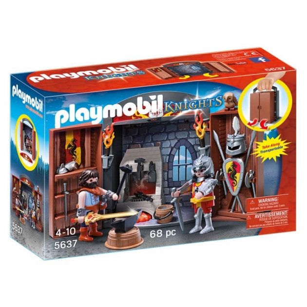 Конструктор игровой бокс рыцари с оружием Playmobil 5637pm