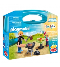 Возьми с собой отдых с барбекю Playmobil 5649pm