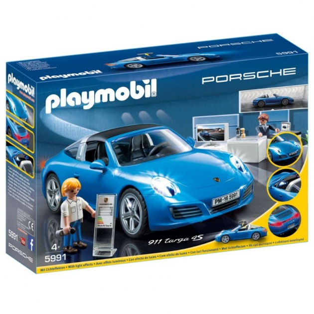 Лицензионные автомобили porsche 911 targa 4s Playmobil 5991pm