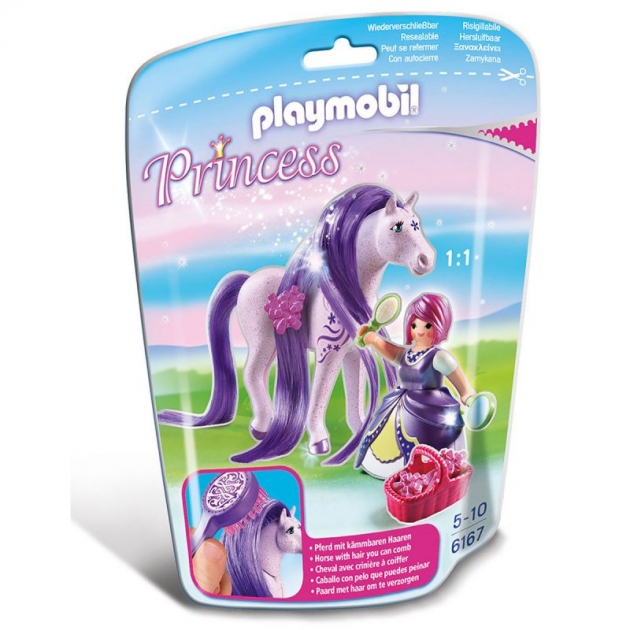 Принцессы принцесса Виола с лошадкой Playmobil 6167pm