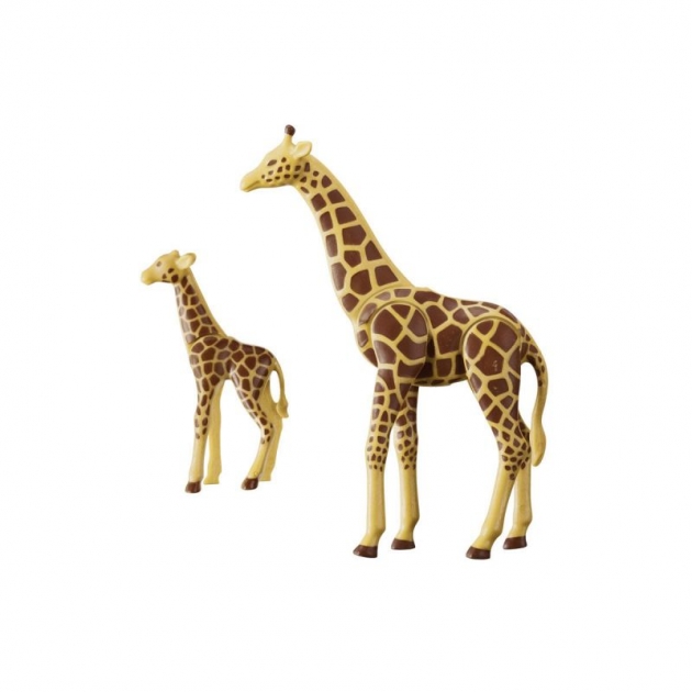 Зоопарк жираф со своим детенышем жирафом Playmobil 6640pm