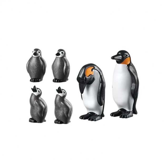 Конструктор зоопарк семья пингвинов Playmobil 6649pm