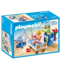 Детская клиника комната матери и ребенка Playmobil 6660pm...