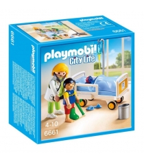 Детская клиника доктор с ребенком Playmobil 6661pm