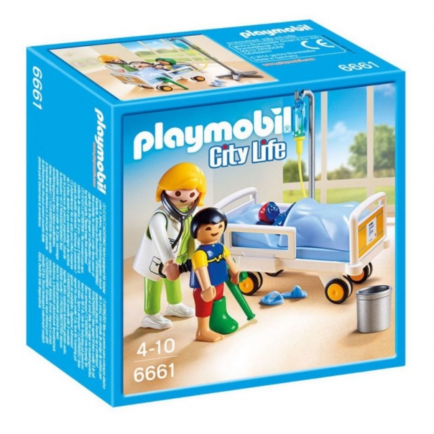 Детская клиника доктор с ребенком Playmobil 6661pm