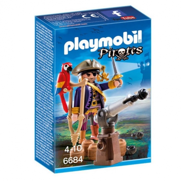 Пираты капитан пиратов Playmobil 6684pm