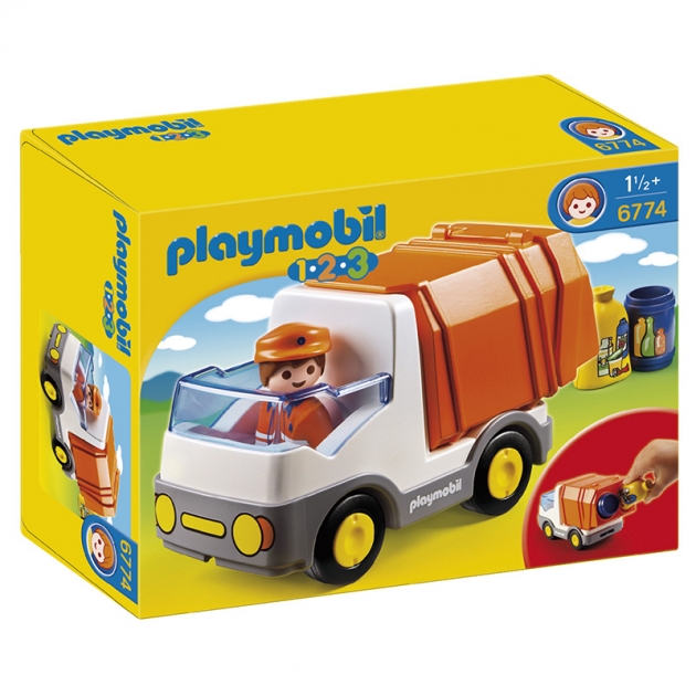 1 2 3 мусоровоз Playmobil 6774pm