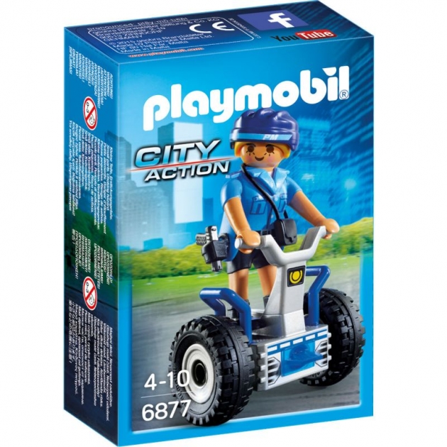 Полиция полицейский на балансирующей гоночной машине Playmobil 6877pm