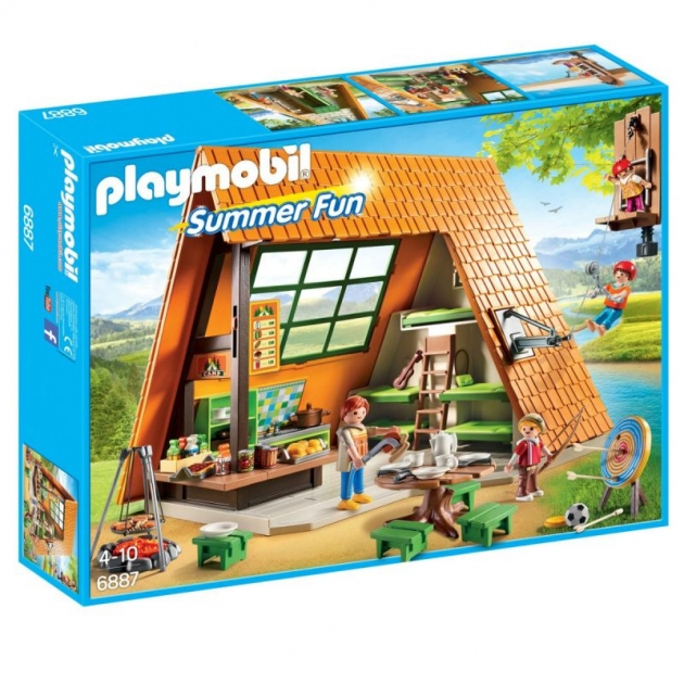 Конструктор летний лагерь дом для кемпинга Playmobil 6887pm