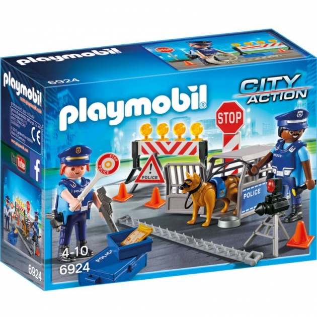 Полиция блокпост полиции Playmobil 6924pm