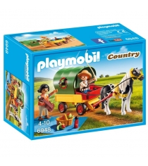 Ферма пони пикник с коневозкой Playmobil 6948pm