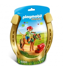 Ферма пони конюх с пони блум Playmobil 6968pm