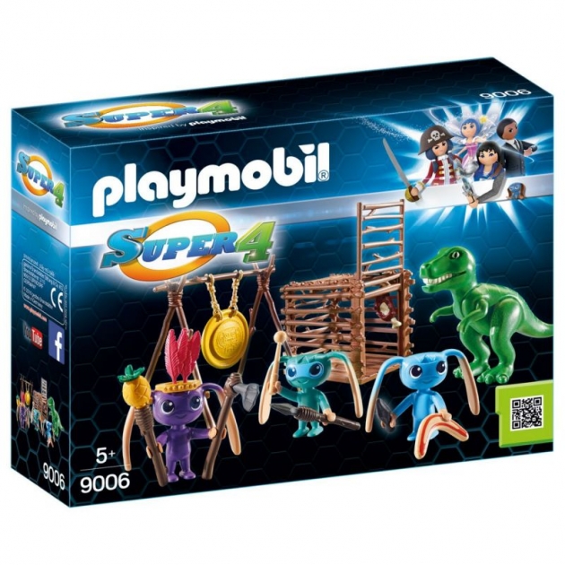Инопланетный воин с т рекс ловушкой Playmobil 9006pm
