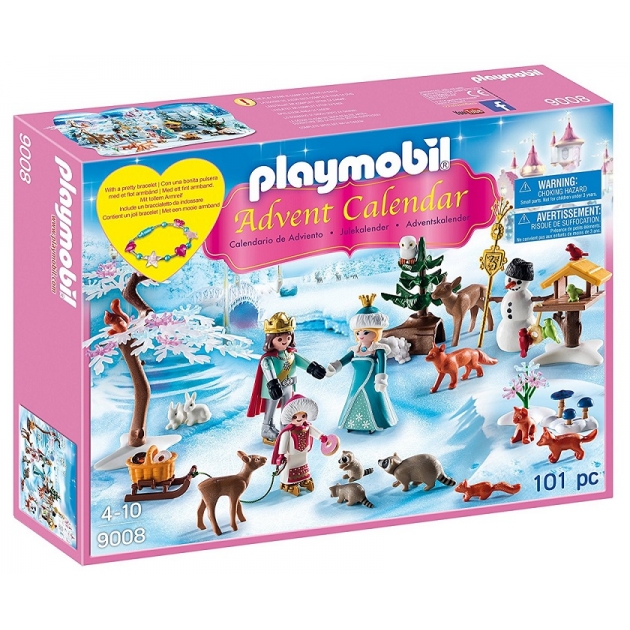 Игровой набор календарь королевское турне по фигурному катанию Playmobil 9008pm