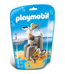Конструктор аквариум семья пеликанов Playmobil 9070pm...
