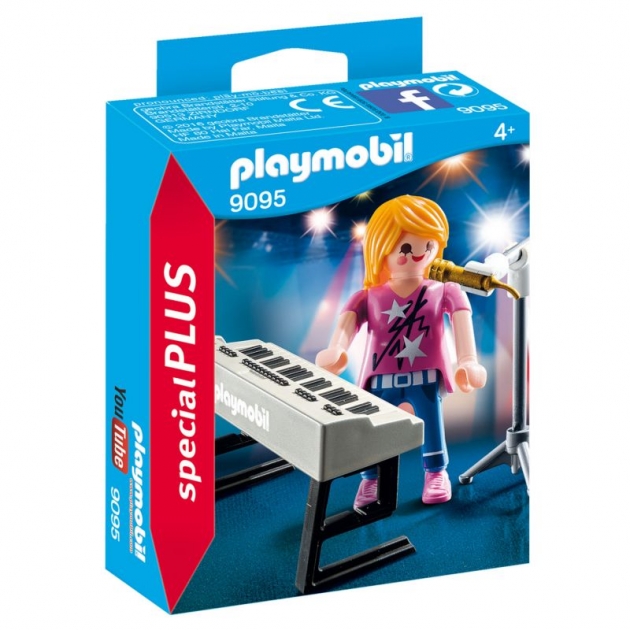 Конструктор экстра наборпевица с синтезатором Playmobil 9095pm
