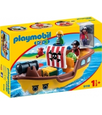 Игровой набор 1 2 3 пиратский корабль Playmobil 9118pm...