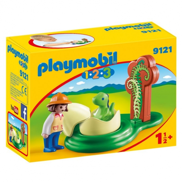 Девочка и яйцо динозавра Playmobil 9121pm
