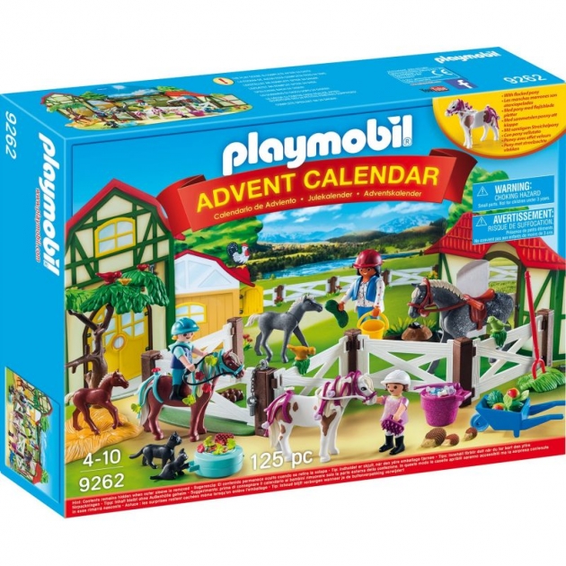Адвент календарь лошадиная ферма Playmobil 9262pm