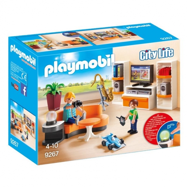 Кукольный дом жилая комната Playmobil 9267pm