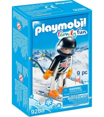 Игровой набор зимние виды спорта лыжник Playmobil 9288pm...