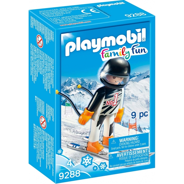 Игровой набор зимние виды спорта лыжник Playmobil 9288pm