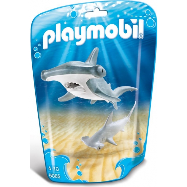 Набор молотоголовая акула с детенышем Playmobil 9065pm