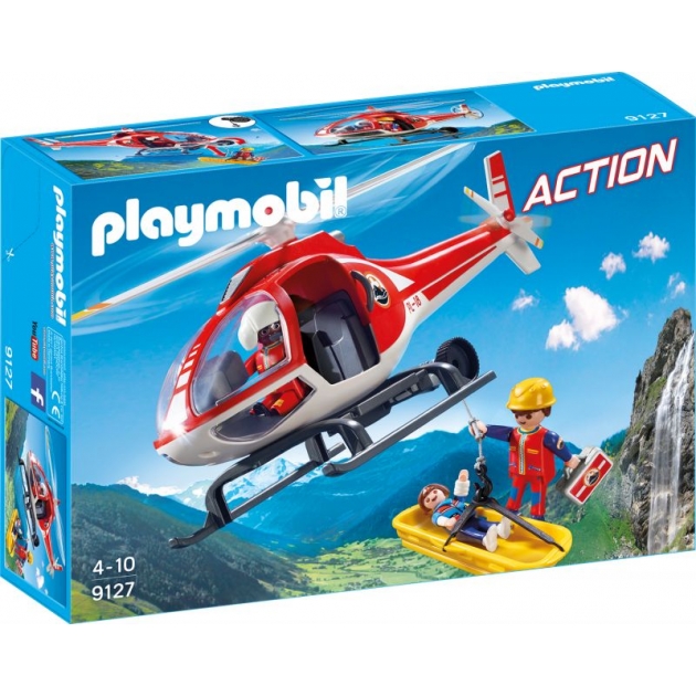 Набор вертолет горноспасателей Playmobil 9127pm