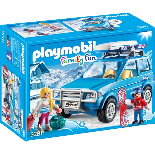 Набор зимний внедорожник Playmobil 9281pm