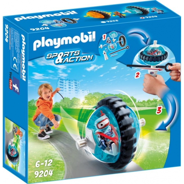 Набор синий гонщик на роликах Playmobil 9204pm