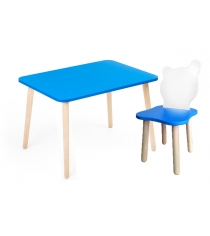 Комплект мебели Polli Tolli Джери с голубым столиком и бело-голубым стульчиком