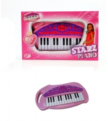 Детский синтезатор starz piano розовый 25 клавиш Potex 652B-pink