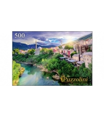 Пазлы Puzzolini босния и герцеговина город мостар 500 эл GIPZ500-7673