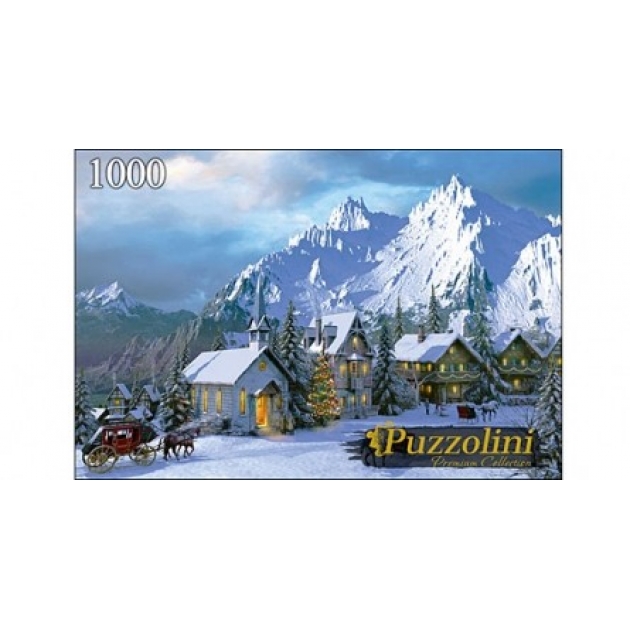 Пазлы Puzzolini дэвисон зима в альпах 1000 эл MGPZ1000-7737
