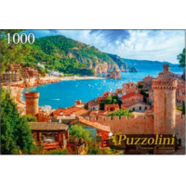 Пазлы Puzzolini испания тосса-де-мар 1000 эл GIPZ1000-7723