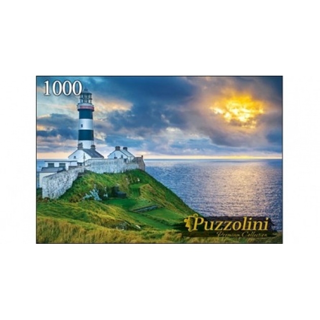 Пазлы Puzzolini ирландия маяк мыса олд-хед-оф-кинсейл 1000 эл GIPZ1000-7724