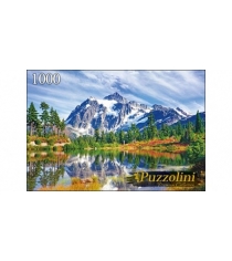 Пазлы Puzzolini озеро у снежных гор 1000 эл GIPZ1000-7725