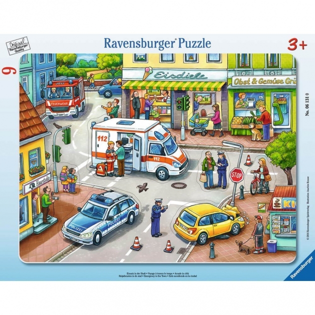 Пазл Ravensburger Дорожное происшествие 9 шт 6131